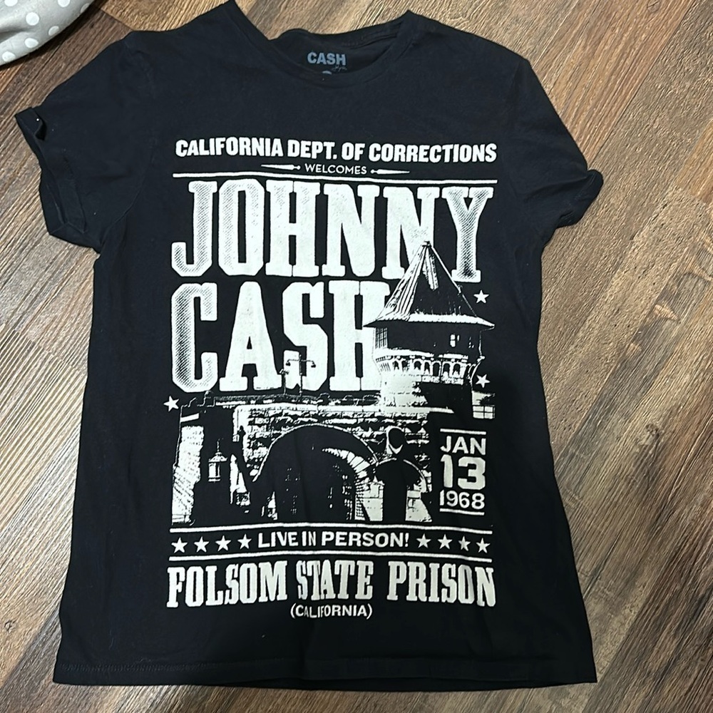 Johnny Cash Folsom Prison tshirt